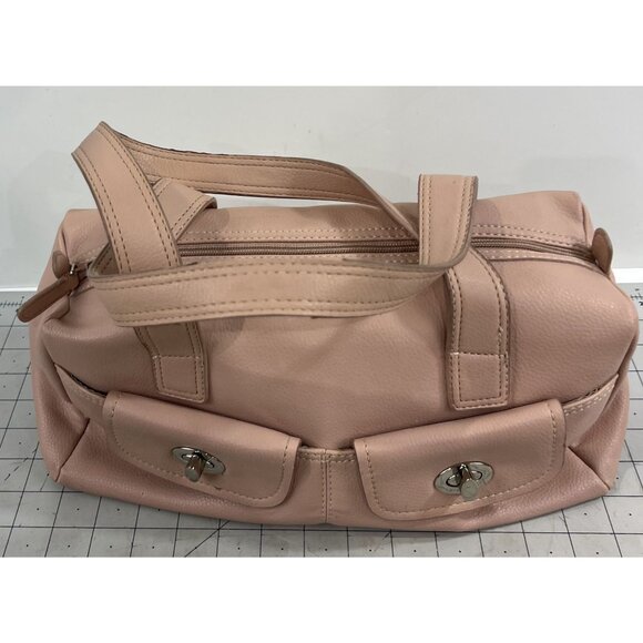 Nine West Soft Pink Shoulder Bag **MINTY** Double Handles - Picture 2 of 8